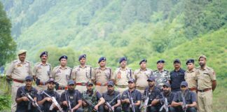 J&K DGP Nalin Prabhat Reviews Operational Preparedness at TOBs in Ganderbal
