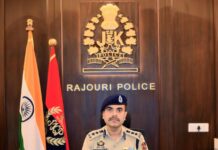 Naresh Singh assumes charge as SSP Rajouri