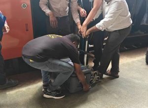 Heart transported by train for first time to save life
