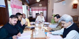 J&K CM Omar Chairs Council Of Ministers Meet, Reviews Development Initiatives