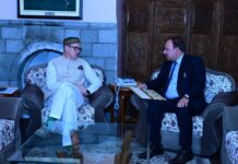 IUST Vice Chancellor Meets J&K CM Omar Abdullah