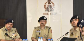 IGP Jammu reviews security situation, operational preparedness in J&K’s Reasi