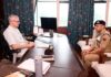 IGP Kashmir Sujit Kumar meets CM Omar Abdullah