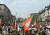 BJP, NC hold parallel protests in Srinagar, police halt marches