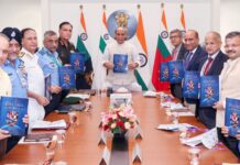 Rajnath Singh unveils ‘RAKSHA’ document outlining India’s 10-year defence diplomacy roadmap