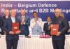 India, Belgium push for deeper defence industrial ties, co-development of niche products