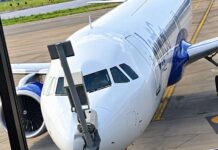 IndiGo aircraft hits VDGS pole while parking at Srinagar airport; all safe