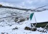Kabul Gali Receives First Snowfall of Season in North Kashmir