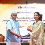 J&K LG Sinha hands over appointment letters to 29 newly appointed JKPS officers