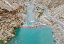 Five Rock Check Dams Withstand Over 200 Cusecs Flow in Ladakh