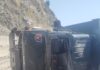 Four BSF personnel injured as vehicle overturns on NH-44 in J&K’s Ramban with accident in Jammu and Kashmir