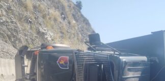 Four BSF personnel injured as vehicle overturns on NH-44 in J&K’s Ramban with accident in Jammu and Kashmir