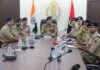 IGP Kashmir reviews security, law and order situation in Handwara