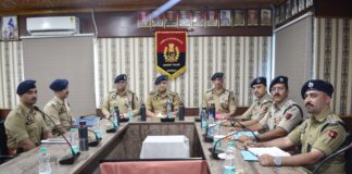 IGP Kashmir reviews security, law and order situation in J&K’s Kupwara