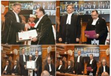 Yash Paul Bourney Sworn In As J&K, Ladakh High Court Judge