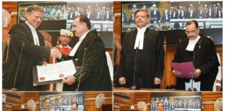 Yash Paul Bourney Sworn In As Judge of J&K And Ladakh High Court