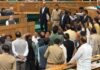 BJP Legislators Protest Inside J&K Assembly, Proceedings Disrupted