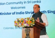 India will always stand firmly with Sri Lanka in times of crisis: Rajnath Singh