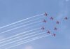 Over 1 lakh witness Suryakiran Aerobatic Team’s maiden display over Meerut skies