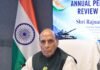 Rajnath Singh reviews performance of 16 DPSUs, calls for timely delivery, higher exports