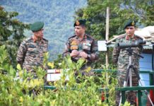 GOC Spear Corps Takes Stock of Operational Preparedness in Manipur