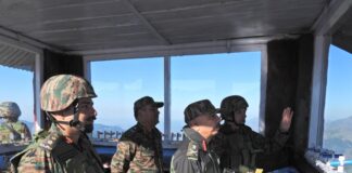 Army Top Brass Reviews Security Situation at Forward Posts in J&K’s Poonch