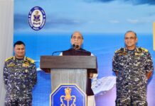 Rajnath Singh Hails Indian Navy’s Growing Maritime Power, Indigenous Capability