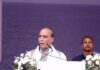 Rajnath Singh launches India’s first indigenous Fleet Support Ship ‘INS Surya’
