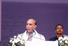 Rajnath Singh launches India’s first indigenous Fleet Support Ship ‘INS Surya’