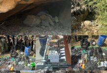 Huge arms, ammunition cache recovered in J&K’s Sopore forests