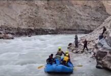 Three Missing After Alto Car Plunges Into River In Kargil