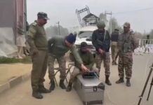 CRPF Conducts Extensive Drone Surveillance Along NH-1 In J&K’s Anantnag, Security Tightened