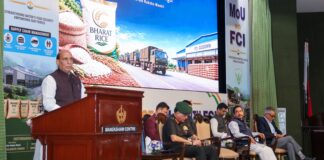 Rajnath Singh Launches ‘Bharat Rice’ for Troops, Stresses Resilient Supply Chains