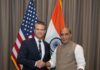 Rajnath Meets US Defence Secretary, Discuss Military Cooperation