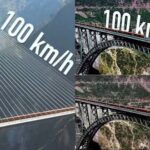 Vande Bharat Crosses Chenab, Anji Bridges at 100 Kmph